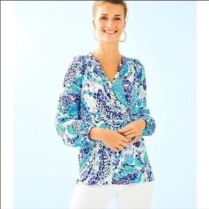 Lilly Pulitzer Elsa Silk Top